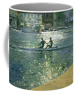 Thames Crossing Coffee Mugs
