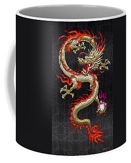 Chinese Dragons Coffee Mugs