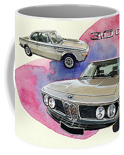 BMW 3.0 CSL - Known as the Batmobile' - Mugs