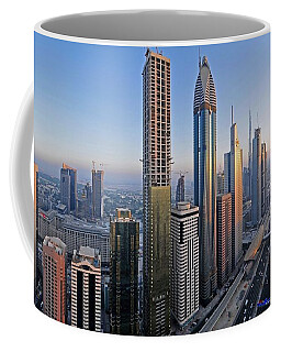 Dubai Skyline Coffee Mugs