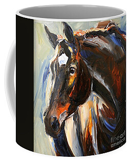 Designs Similar to Black Horse Oil Painting