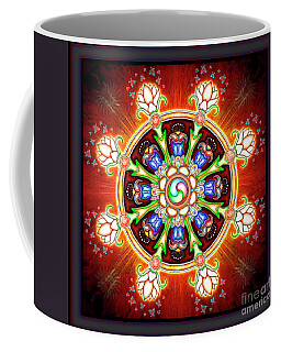 Dharma Wheel Coffee Mugs