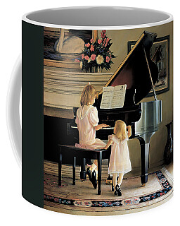 Playing Piano Coffee Mugs