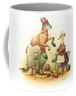 Kangaroo Coffee Mugs