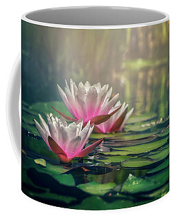 Graceful Lotus Coffee Mugs