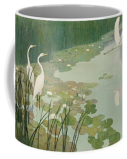 Green Heron Coffee Mugs