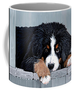 Bernese Mountain Dog Coffee Mugs