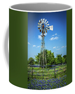 Texas Wildflowers Coffee Mugs