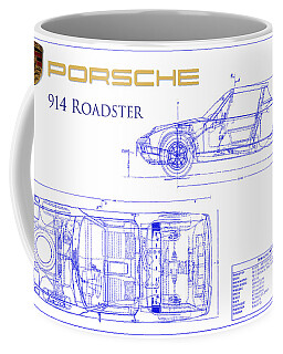 Porsche 550 Coffee Mugs