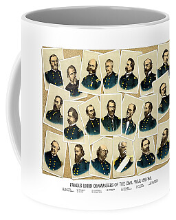 Joshua Lawrence Chamberlain Graphic Coffee Mug by War Is Hell Store - Pixels