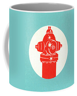 Fire Hydrant Coffee Mugs
