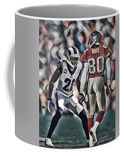 Jerry Rice San Francisco 49ers Retired Coffee Mug