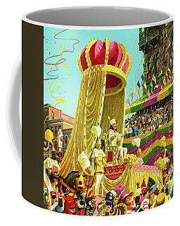 Mardi Gras Float Coffee Mugs