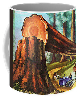 Lumber Industry Coffee Mugs