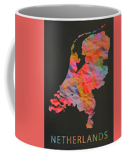 Designs Similar to Netherlands Tie Dye Country Map