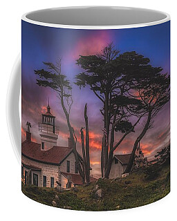 Attraction Battery Point Lighthouse Coffee Mugs