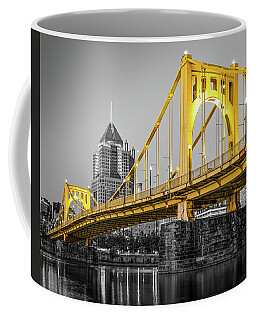 Pittsburgh Skyline Travel / Coffee Tumbler 20 oz. - Signature Art Ware