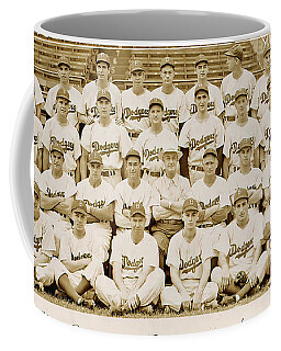 1956 Brooklyn Dodgers Coffee Mug
