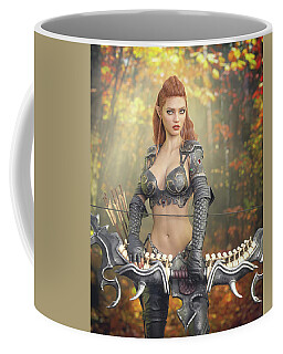 Elven Archer Coffee Mugs