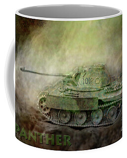 Zauber Magig Tasse Retro Motiv Panzer Panther G 