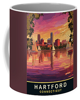 Hartford Connecticut Coffee Mugs