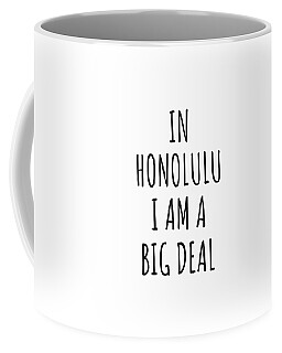 Honolulu Coffee Mugs