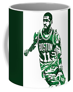 Kyrie Irving Boston Celtics Pixel Art 70 Mixed Media by Joe