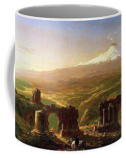Mount Etna Coffee Mugs