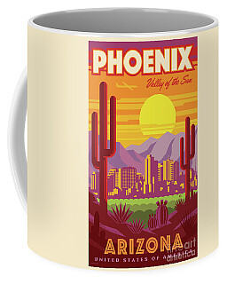 Phoenix Skyline Coffee Mugs