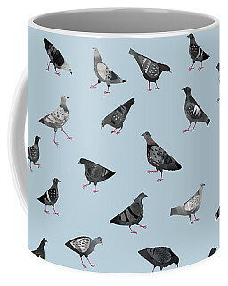 Pigeon Coffee Mugs