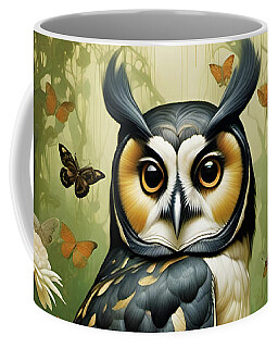Spectacled Owl Coffee Mugs