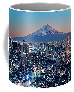 Fujiyama Coffee Mugs