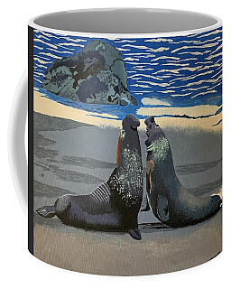 Elephant Seal Coffee Mugs