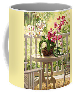 Violet Orchid Coffee Mugs