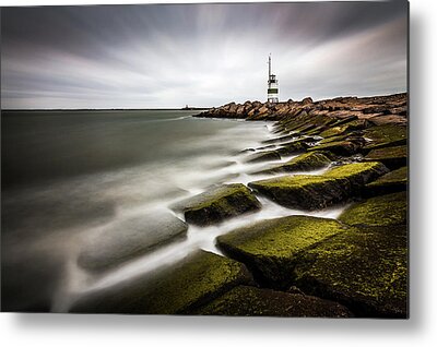 Ijmuiden Lighthouse Metal Prints