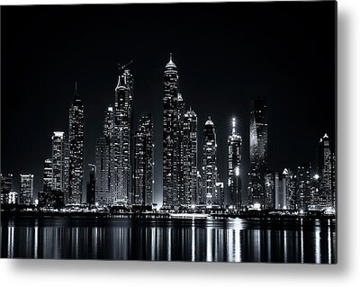 Marina Towers Metal Prints