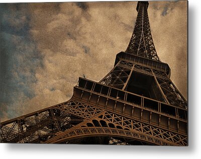 The Eiffel Tower Metal Prints