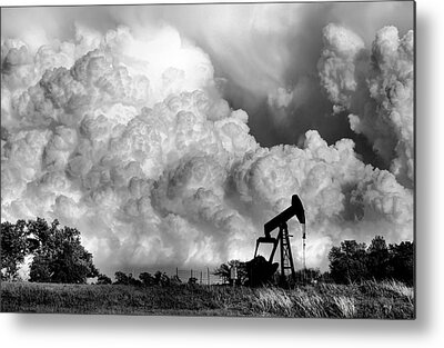 Mammatus Cloud Metal Prints