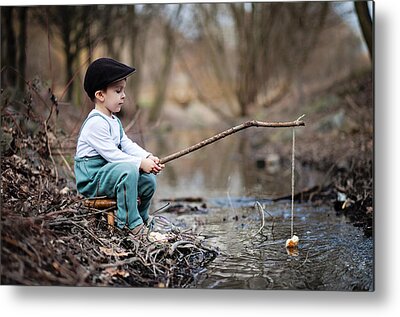 Fishing Metal Prints