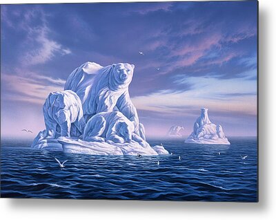 Arctic Circle Metal Prints