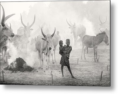 Dinka Metal Prints