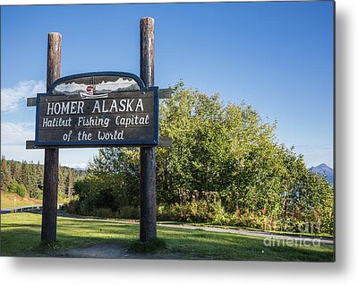 Homer Alaska Metal Prints
