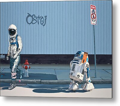 Science Fiction Metal Prints