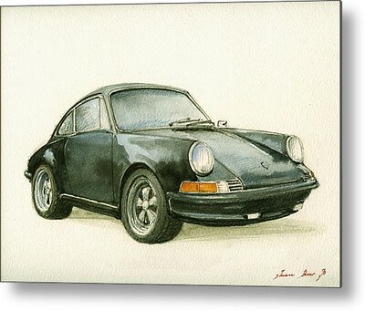 Porsche 911 Metal Prints