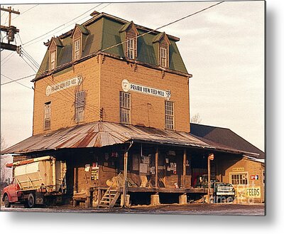 Old Feed Mills Photos Metal Prints