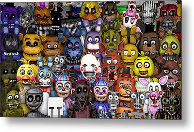 five nights at freddys ultimate custom night  Photographic Print