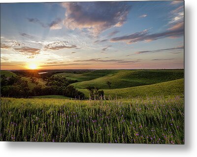 Prairie View Metal Prints