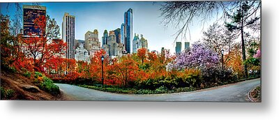 Spring Nyc Metal Prints