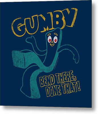 Ninja Gumby stealth mode Kids T-Shirt by Del Gaizo - Fine Art America