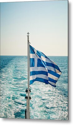 Aegean Sea Metal Prints